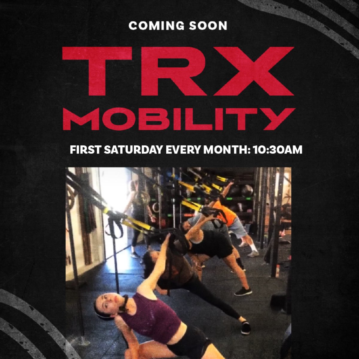 WCCrossFit's tweet image. Great news! We are now expanding our TRX Mobility class due to high demand! You can now join us on the first Saturday of every month at 10.30 AM for mobility and strengthening work. Sign up while spots last: winecountrycrossfit.pike13.com/e/194854859. #WWCF #WWCFCommunity