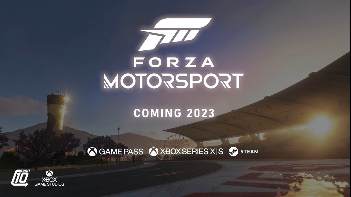 _SuperGT's tweet photo. NEW Forza Motorsport trailer: 

500+ cars at launch
100+ of which are new to Forza
20 locations to race at
5 of which are new (incl. Kyalami)
'2023' release date

Thoughts everyone? https://t.co/AV0ydIi9oA