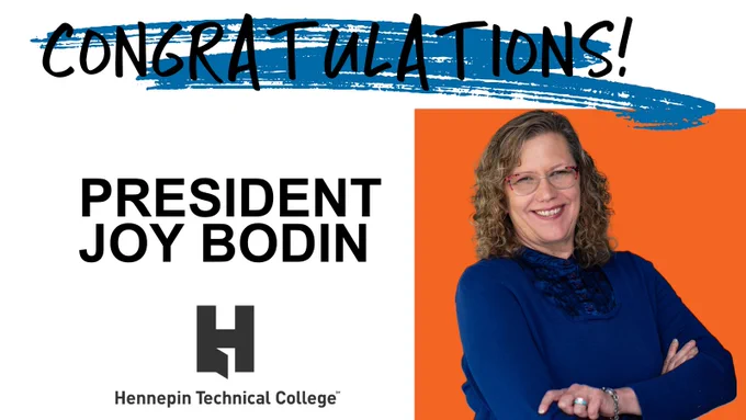 Joy Bodin, president, Hennepin Tech