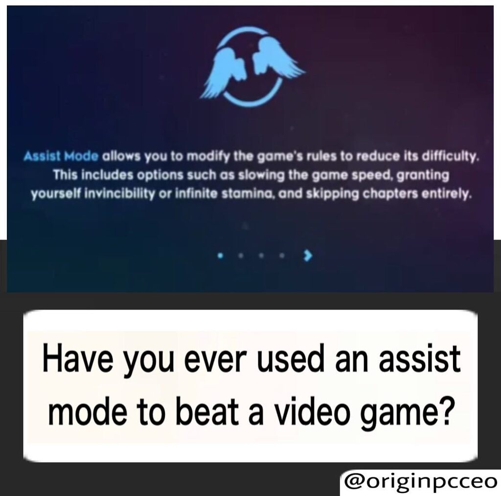 KWFinalBoss's tweet photo. Assist modes in games like Celeste and Mario Odyssey are great for accessibility! ๐๏ธ
#videogames #pcgaming #casualgaming #assistmode #easymode #cheats #celeste #marioodyssey https://t.co/iTfnojKfYo