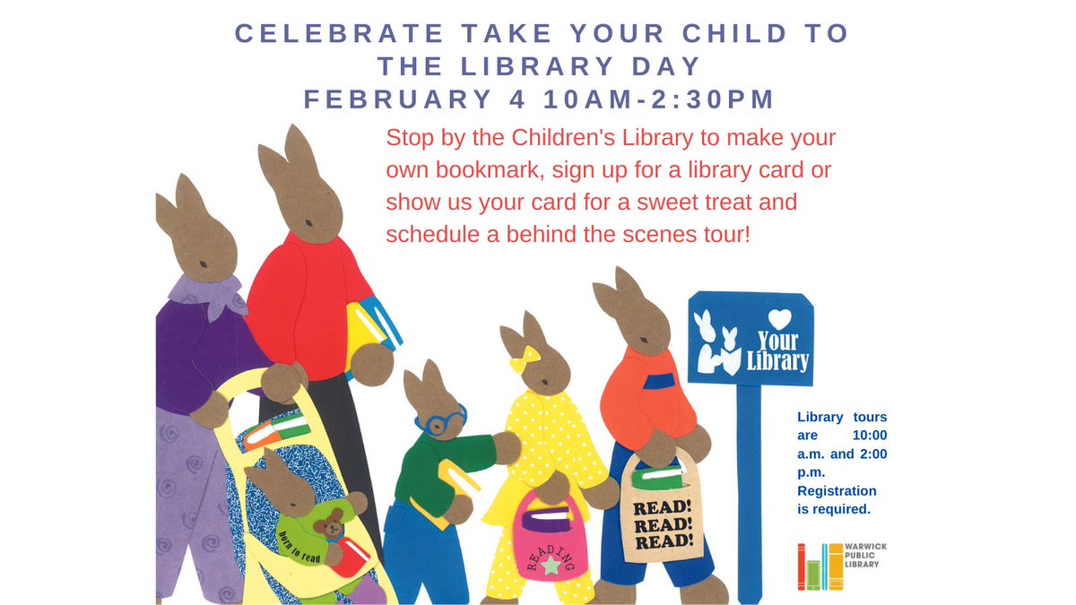 Warwick Public Library tweet media