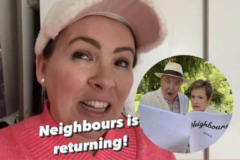 Neighbours is returning! 🤩But what will it look like? Just a few musings from a longtime fan on my channel youtu.be/aiGOpsOETOc #Neighbours #RamsayStreet #Erinsborough 💜💛💚