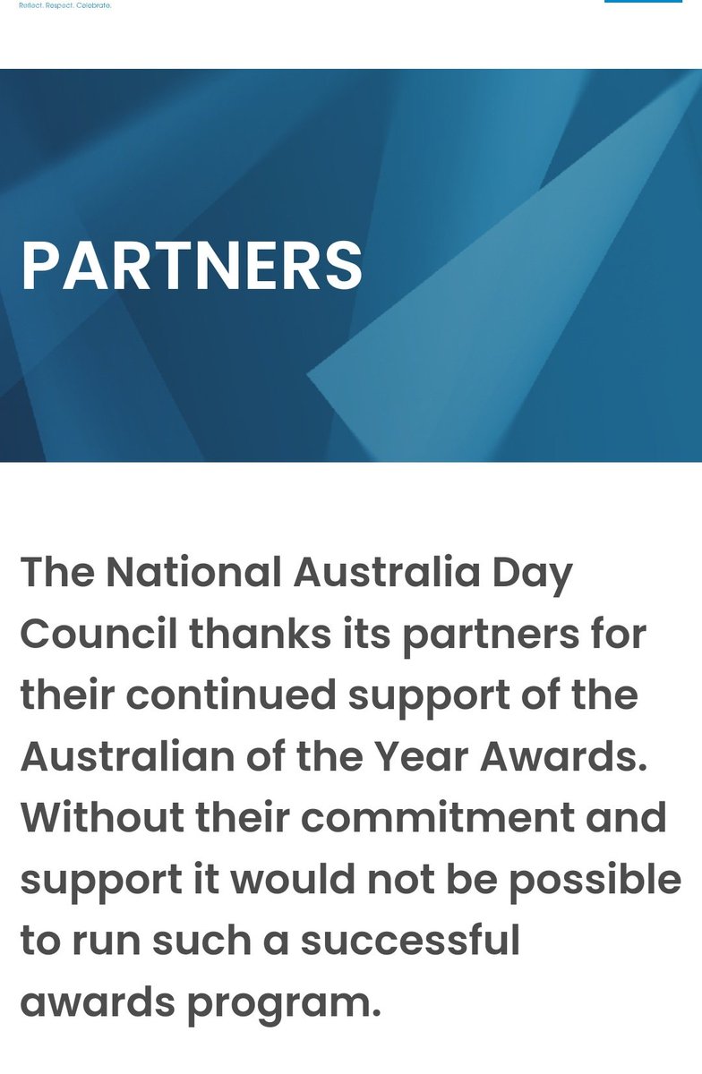 ⚠️ Reminder ⚠️ 
- The Australian of the year awards (Via Australia day council) gobsmackingly still has foreign US fossil fuel multinational Chevron as its 'national diversity and inclusion partner'. 🤯🚩🆘️🤦‍♂️

#AustraliaDay #auspol #AustralianoftheYear
australianoftheyear.org.au/partners