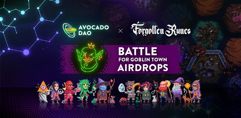 GoblinTown_Game's tweet photo. SCREEEEEE LIST OPPORTUNITY 🤬

Go Goblin Mode &amp; create magic 🪄as you venture through the mystical world on the Great Quest for food and water for @AvocadudeAg 🥑 to receive resource airdrops 🪂
👉https://t.co/1huqCdB3Uo https://t.co/akAZQTDv5S