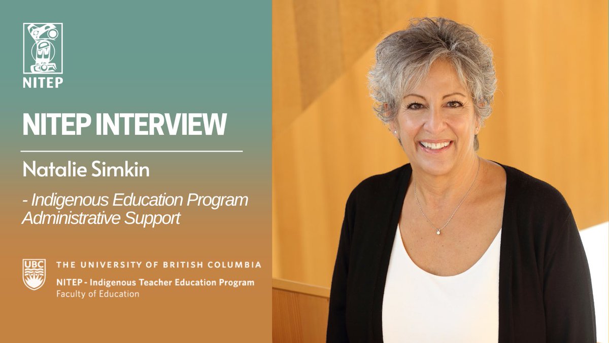 Staff Stories: Meet Natalie Simkin - Administrative Support with NITEP program in the Faculty of Education
nitep.educ.ubc.ca/staff-stories-…