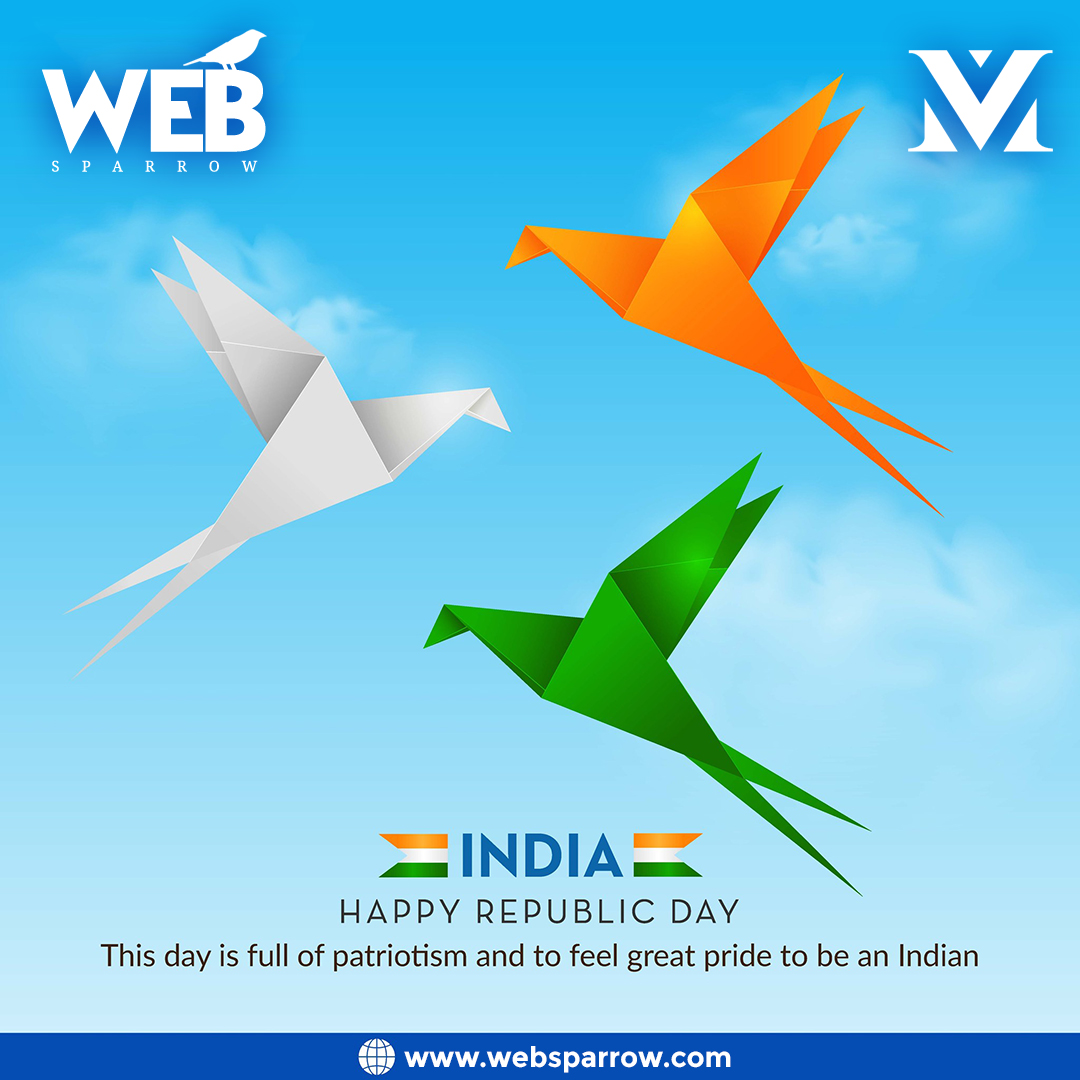 vikrammahant's tweet photo. Team WebSparrow wishes you a Happy Republic Day!
#RepublicDay | #VikramMahant | #WebSparrow | #Competition | #Brand | #BestWebDesignCompany | #Amritsar #DigitalMarketing | #Business | #Promotion | #SocialMediaMarketing | #Creativity | #Results | Call: +91-98030-78787 https://t.co/DIqozr4vSk