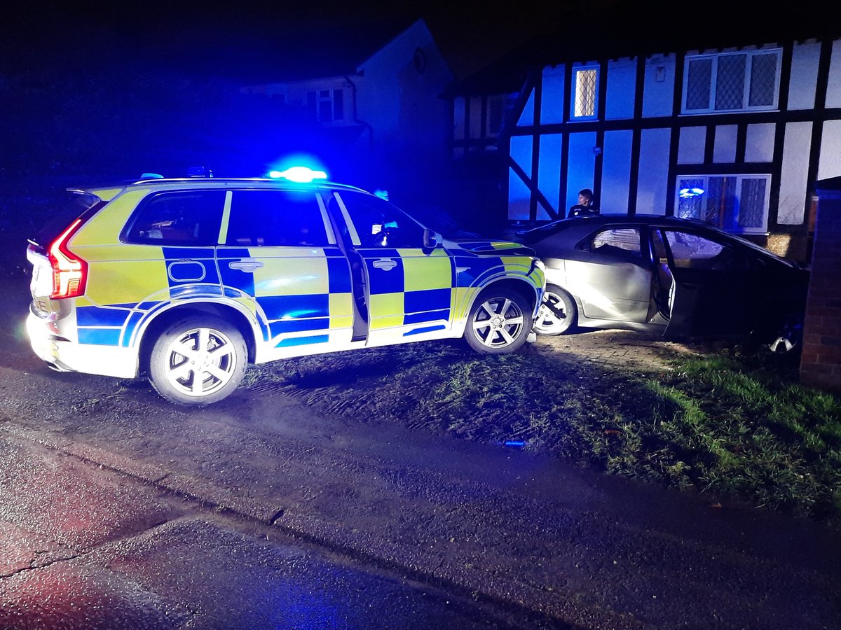 tvprp's tweet photo. A vehicle that failed to stop in Slough tonight, attempted to ram Police after they couldn't get away. RPU's luxury barge put a stop to their dangerous actions. 3 in custody and enquiries ongoing to identify possible stolen items found in the vehicle.
#6081
#7703
#Volvopower https://t.co/aF6uN2QihN