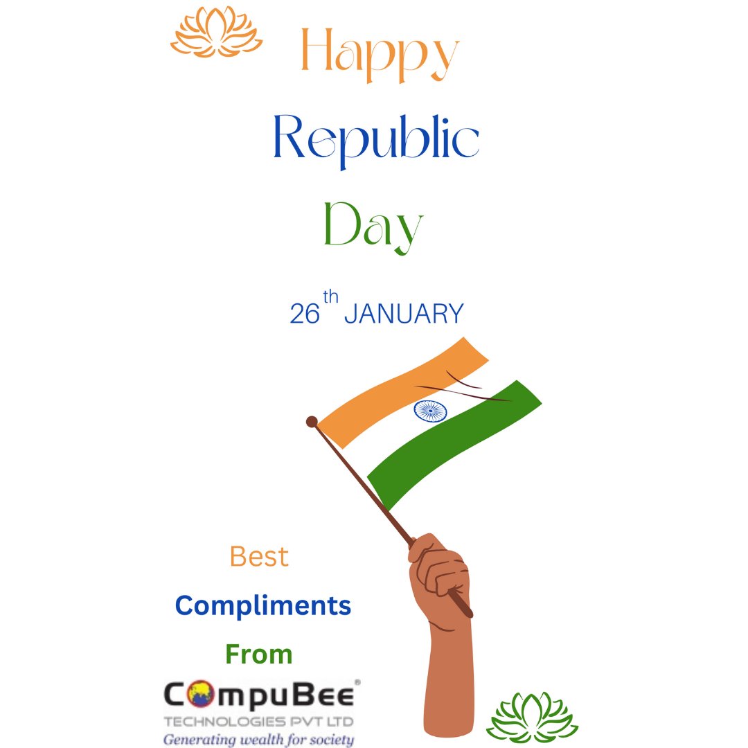 compubee's tweet image. Happy Republic Day #RepublicDay2023 #RepublicDay