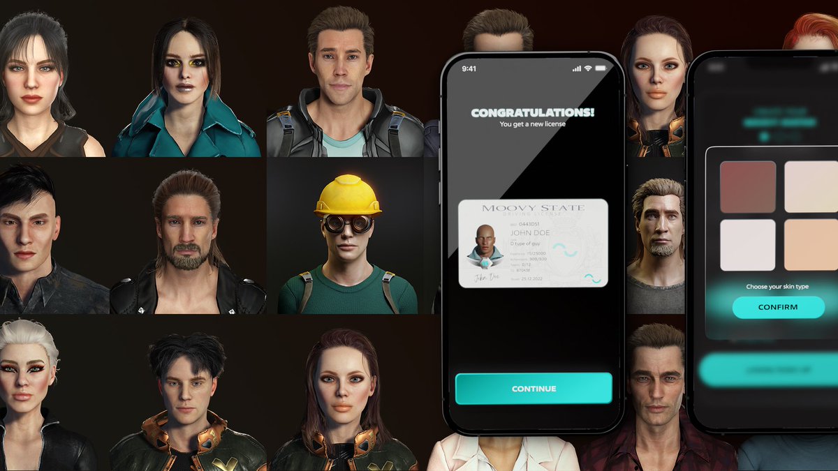 Ready to get your wheels rolling? Download the Moovy drive2earn app and sign up to get your free Avatar and free Garage, go to BBPlace to buy your first NFT car! Start building an amazing route now! #Drive2Earn #Moovy