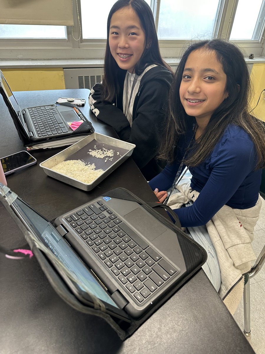 WenWanso's tweet image. 🧮 Counting rice 🍚 to model the doubling of bacteria 🧫 after reading One Grain of Rice 📕 @WTClarkeMS #mathinscience #teamworkmakesthedreamwork 1️⃣➡️2️⃣➡️4️⃣➡️8️⃣➡️1️⃣6️⃣➡️3️⃣2️⃣