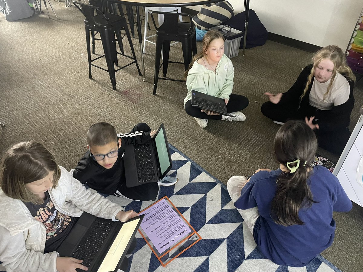 gibbschfrisco's tweet photo. Collaboration and preparation for grade level debates. 5th grade was able to meet with other classes and share their opinions and research, counterclaims, and rebuttals! #FISDmadetoshine @PhillipsElem @RonaLBrowning @FadayomiQ https://t.co/xHUG4DjBpL