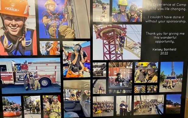 CSaanichFire's tweet image. What a cool #ThankYou gift from #KelseyB. A student at @SD63Stellys. Kelsey was selected by @campignitebc to participate in a #femalefirefighters mentoring camp &amp;amp; we were happy to sponsor this great opportunity. #community #diversity #dreamjob #CSaan @csvffa  @IslandIgnite