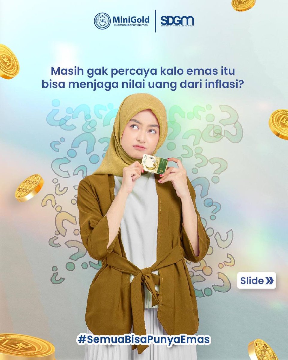 Masih gak percaya kalo emas itu bisa menjaga nilai uang dari inflasi?
Sisihkan nabung dengan MiniGold
#semuabisapunyaemas