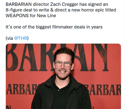 JaceSerrano's tweet photo. “I just started writing, and I wrote a bunch of scripts. Some of them were good, some of them were bad. And eventually, I got this. So it was a long process. It was like 10 years of me working back into this position.”

Keep hope alive, guys.
https://t.co/cccG1LU6Dn https://t.co/3TXO7NDLiK