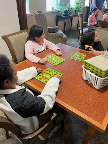 Today our Grade 3 students visited the Churchill Residence for Bell Let's Talk Day. What a great way to spread some love and cheer!