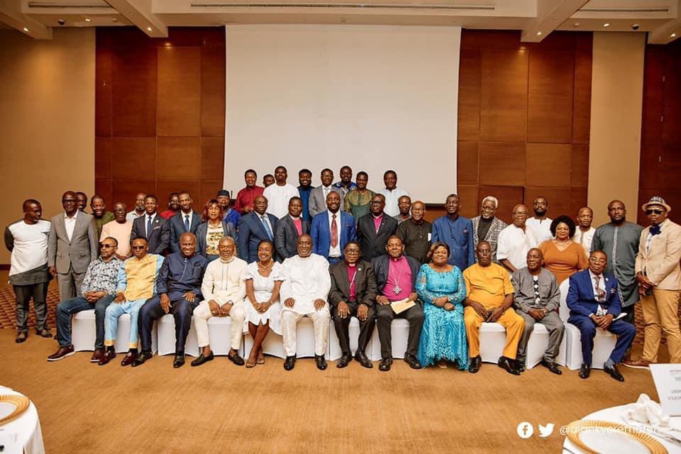 AlanKyerematen's tweet image. My God who began it, He will accomplish it. Just Trust and Obey.

Pictures from yesterday’s breakfast meeting with heads of Christian faith organizations.