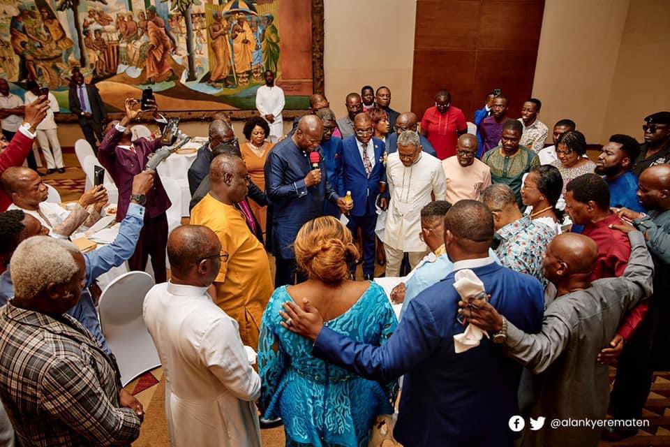 AlanKyerematen's tweet image. My God who began it, He will accomplish it. Just Trust and Obey.

Pictures from yesterday’s breakfast meeting with heads of Christian faith organizations.