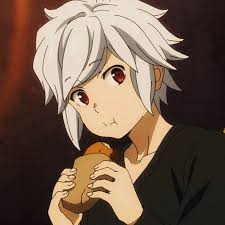 He's scarfing down some lunch.