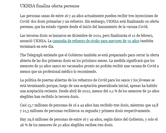 uunnii22's tweet photo. 📣RETWEET URGENTE✔

El diario @Telegraph publica que se terminan los refuerzos para el general de la población inglesa

🕛DE QUE SE TERMINE EN EL RESTO DEL MUNDO

IGUAL @carlavizzotti
@nkreplak
@jeyson_auza  

Serán enjuiciados por #genocidio
#plandemia
#BillGates 
#Davos
#rtav1 https://t.co/5Y82Gtg0Uh