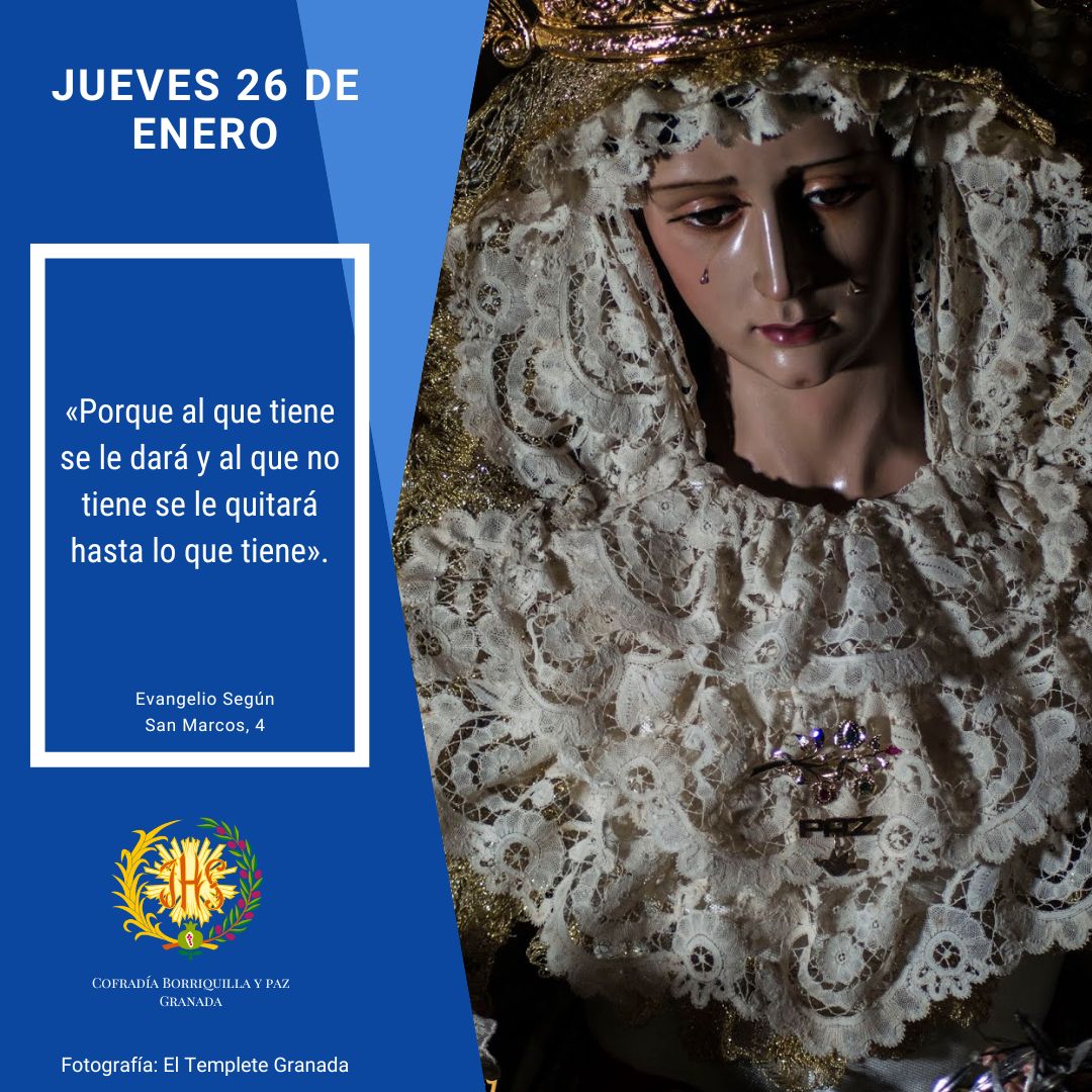 borriquillaypaz's tweet photo. ¡Feliz #Jueves!

#Evangelio

📸 @ElTempleteGrana 
 
#BorriquillayPaz https://t.co/TVLaFNPV2O