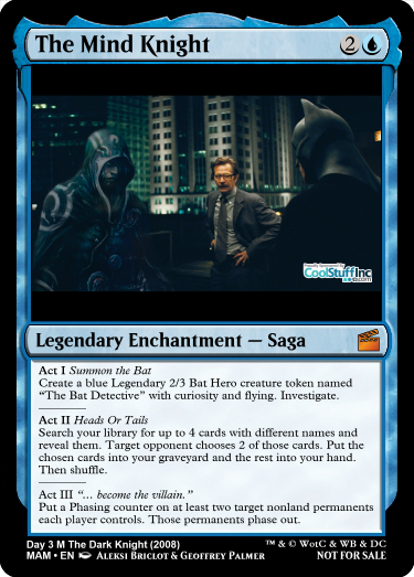 BNegatron's tweet photo. When a new menace wreaks havoc and chaos on the people of Innistrad, Jace must accept one of the greatest psychological and physical tests of his ability to protect the Multiverse.
Alter by @livingcardsmtg
Sponsored by @CoolStuffInc
#MagicAtTheMovies #MagicTheGathering #MTGSNC https://t.co/tt1t9UoaIo