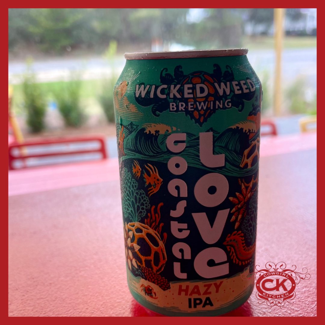 Wicked Weed Brewing HAZY IPA with Blue Mountain Beach views! 😍 These days are good days.

-
#CowgirlKitchen #BlueMountainBeach #SaddleUp #CowgirlKitchenWest #30A #LongLiveCowgirl #SouthWalton #30alocal #30aVacation #30alife #VisitSouthWalton