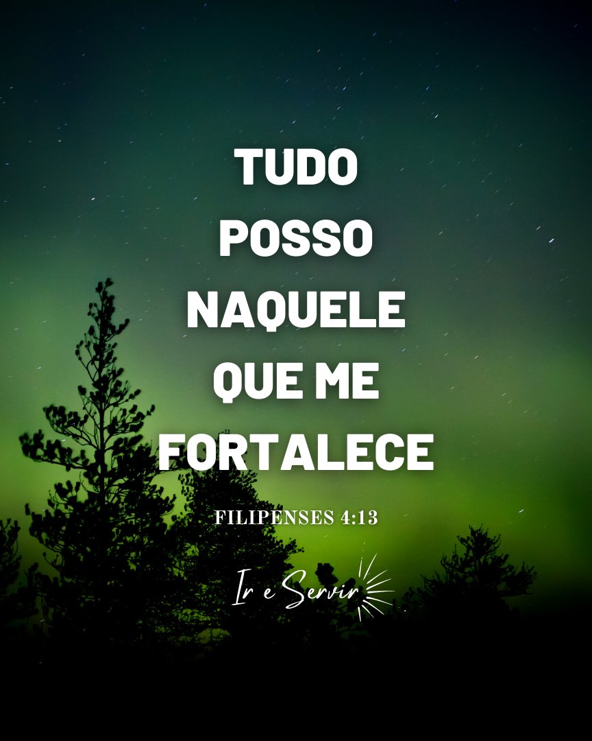 ireservir's tweet image. Não importa o quanto as dificuldades sejam grandes, lembre-se de que você tem a força interior para superá-las. Confie em Deus e acredite em sua força. #Filipenses #ForçaInterior #Fé