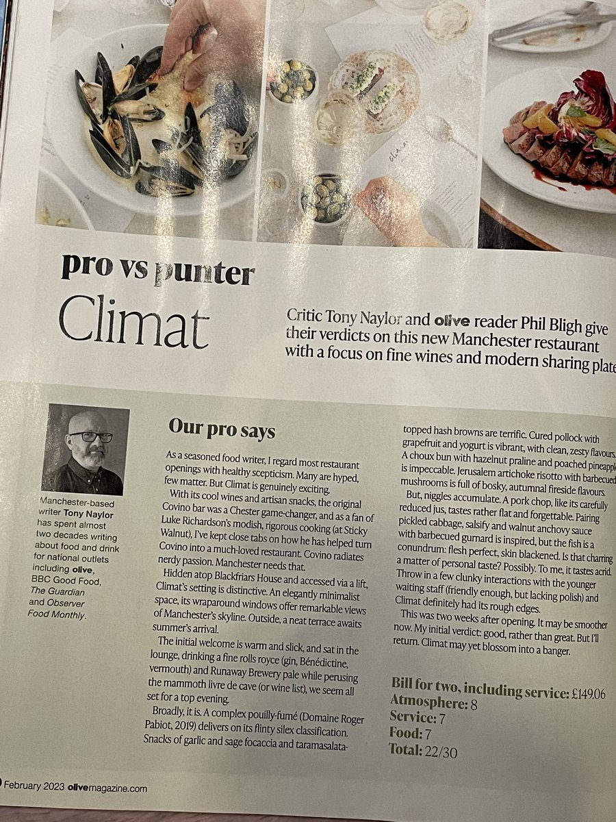 ControlInduction (@geoffsnelgrove) on Twitter photo Good to see some of our customers getting bigged up in this months <a href="/olivemagazine/">olive magazine</a>
Including <a href="/lenclume/">L'Enclume</a> and <a href="/LerpwlRest/">Lerpwl</a> and our mate <a href="/ivenoeyedeer/">Luke Richardson</a> whoβs working with Simon Ulph at the new Climat restaurant in Manchester Good to see some of our customers getting bigged up in this months <a href="/olivemagazine/">olive magazine</a>
Including <a href="/lenclume/">L'Enclume</a> and <a href="/LerpwlRest/">Lerpwl</a> and our mate <a href="/ivenoeyedeer/">Luke Richardson</a> whoβs working with Simon Ulph at the new Climat restaurant in Manchester
