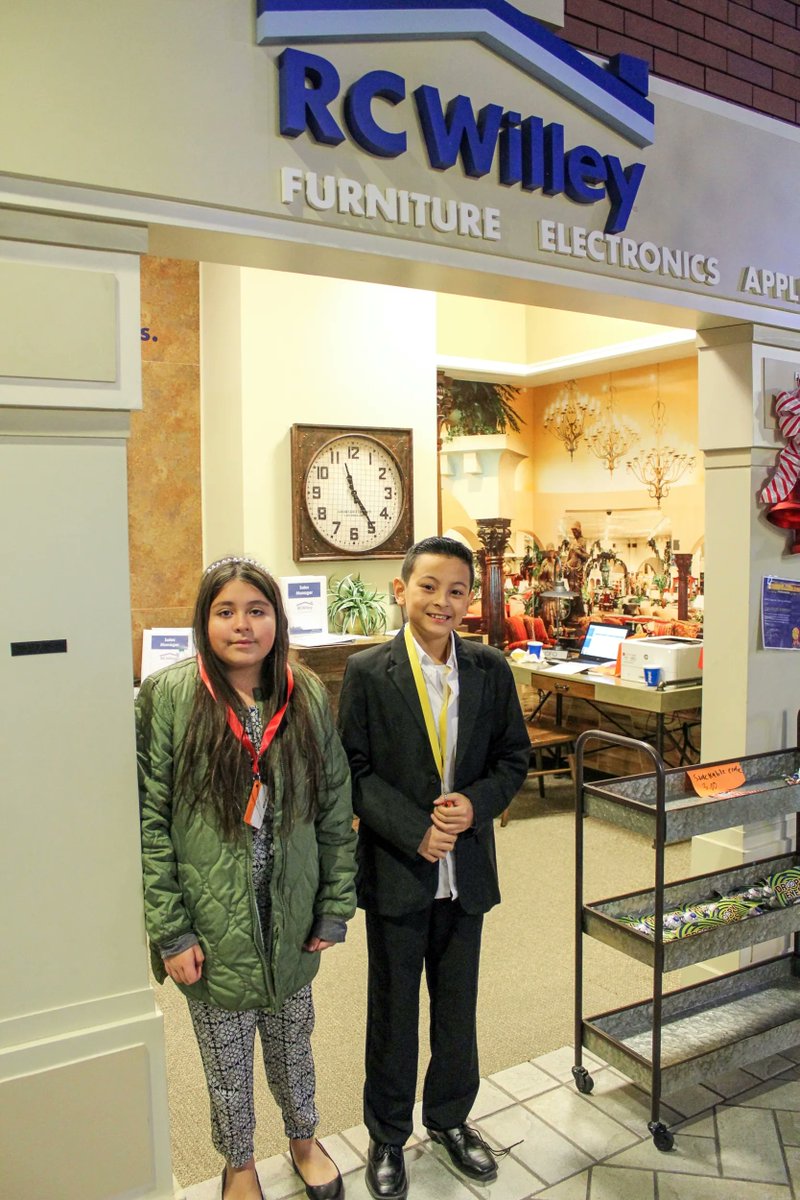 Guadalupe students can be anything they want to be! ⭐ They are feeling empowered, inspired, &amp; confident about the future. Thank you to <a href="/JAofUtah/">JA of Utah</a> for helping our students gain real-world experience managing a business &amp; personal finances!

#JuniorAchievement #SLC #Utah