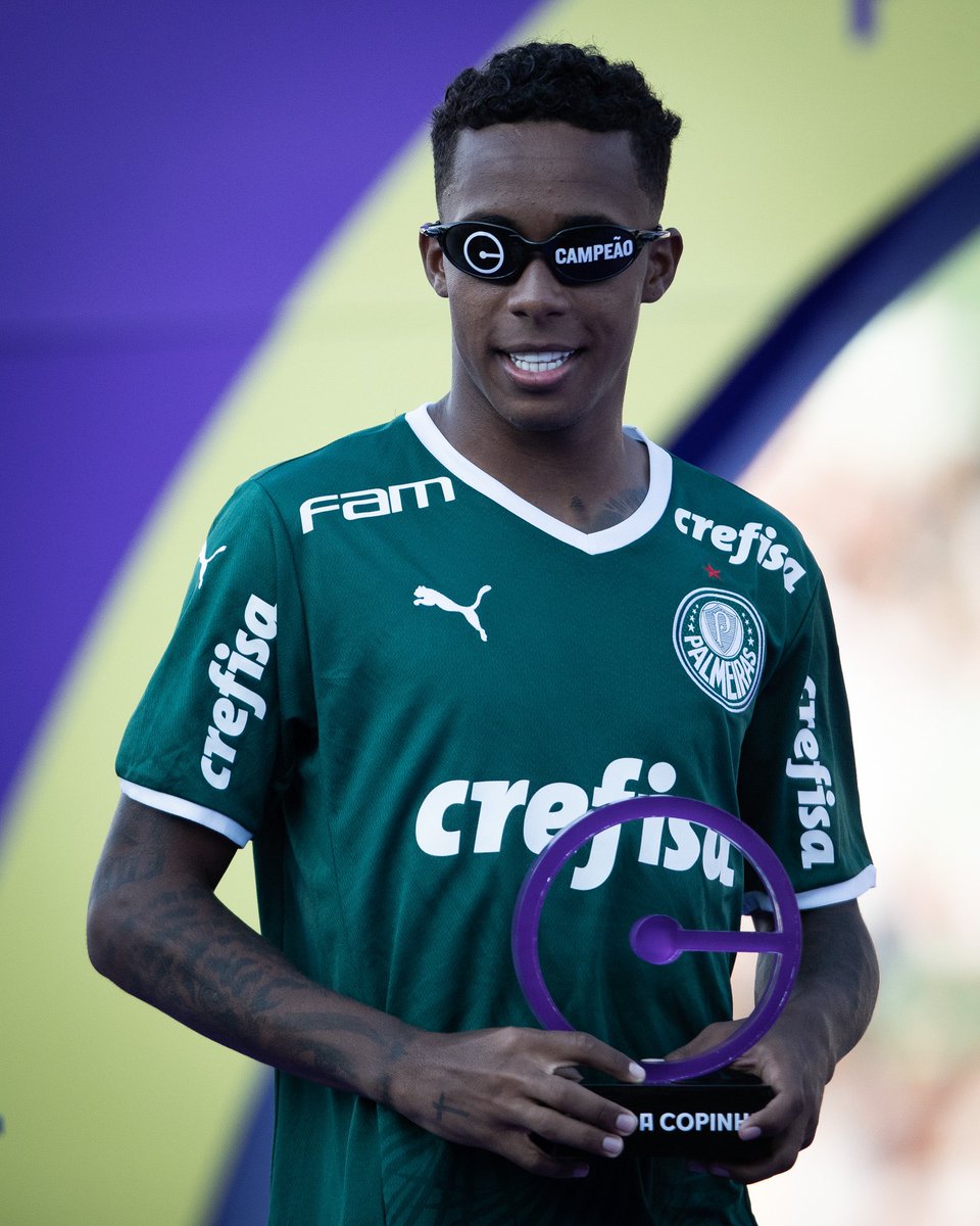 Campeão e melhor jogador da copinha!! Deus é top 💚😭