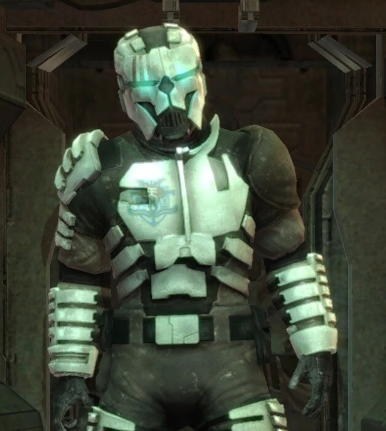 thatrowdyrobot's tweet photo. @gmmemememem i felt the exact same way and was devastated to see this is what the final suit upgrade looks like. goofy ass stormtrooper nonsense https://t.co/Q6U1D8zvyY