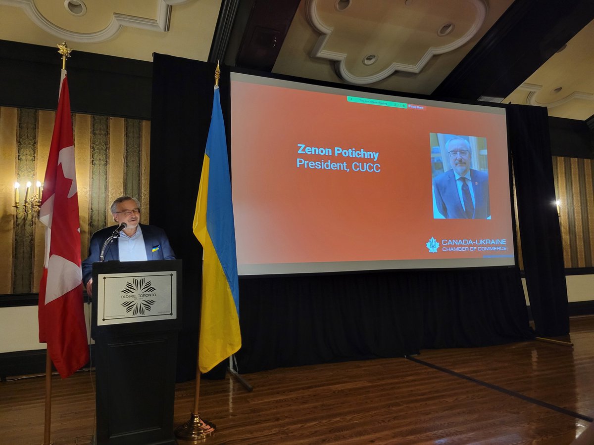 So pleased to be among the amazing diaspora of #Ukraine at the #cucc AGM.  <a href="/cucc_ukraine/">CUCC</a>