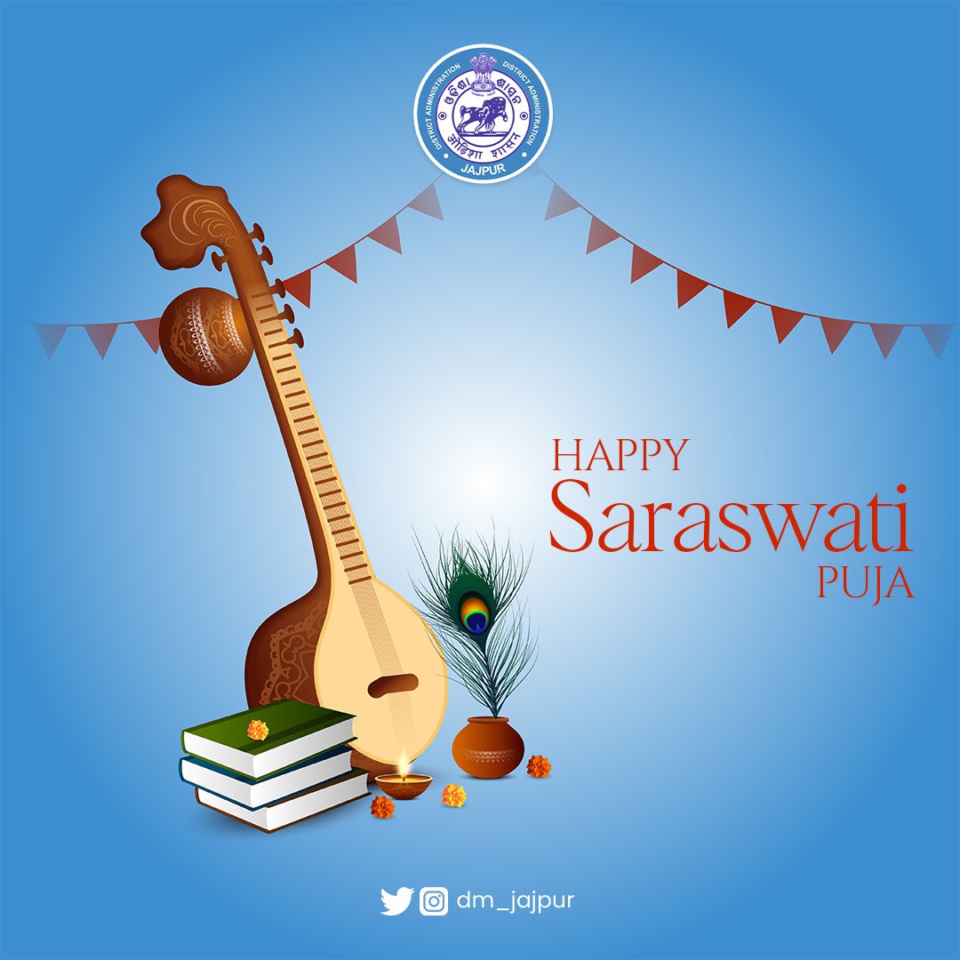 Knowledge is power and knowledge is wealth. May Goddess Saraswati shower prosperity and peace on you. Happy Saraswati Puja!