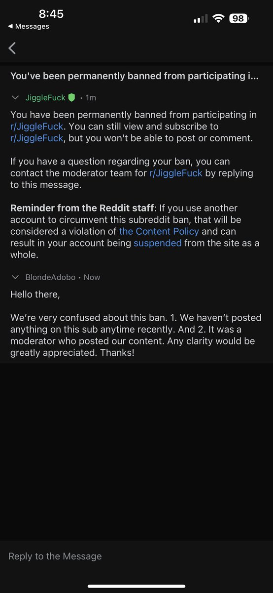 BlondeAdobo on Twitter: "Haven’t posted on Reddit in 2 weeks. The internet stays funny."