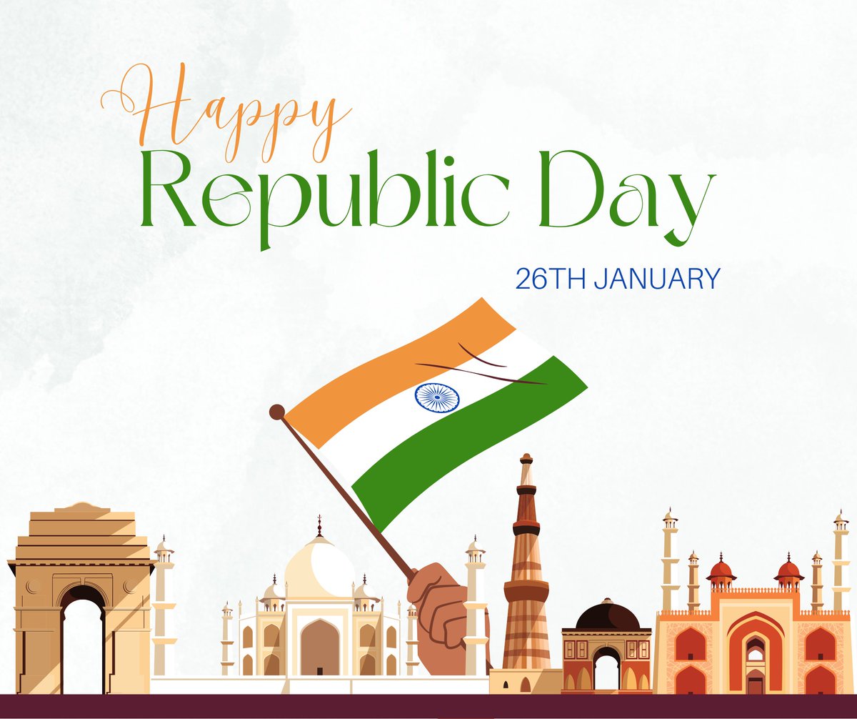 Happy 74th #RepublicDay, #India!