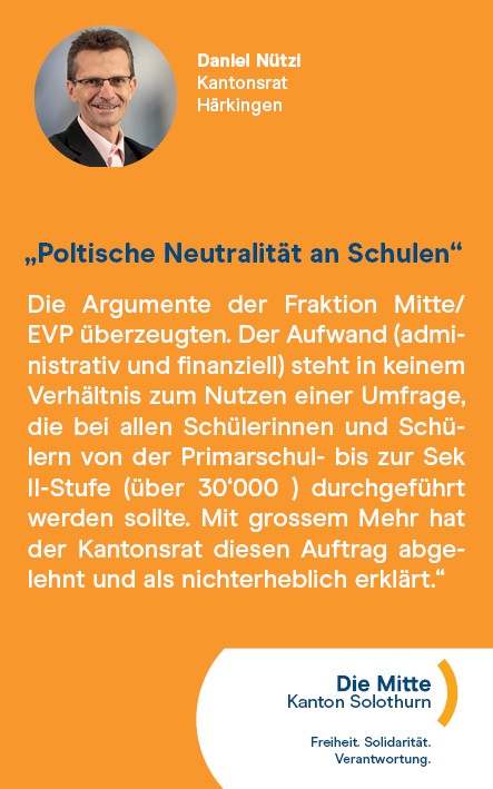 Die Mitte Kanton Solothurn (@mitte_so) on Twitter photo 