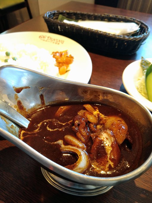 ハヤシライスもぐもぐ。 