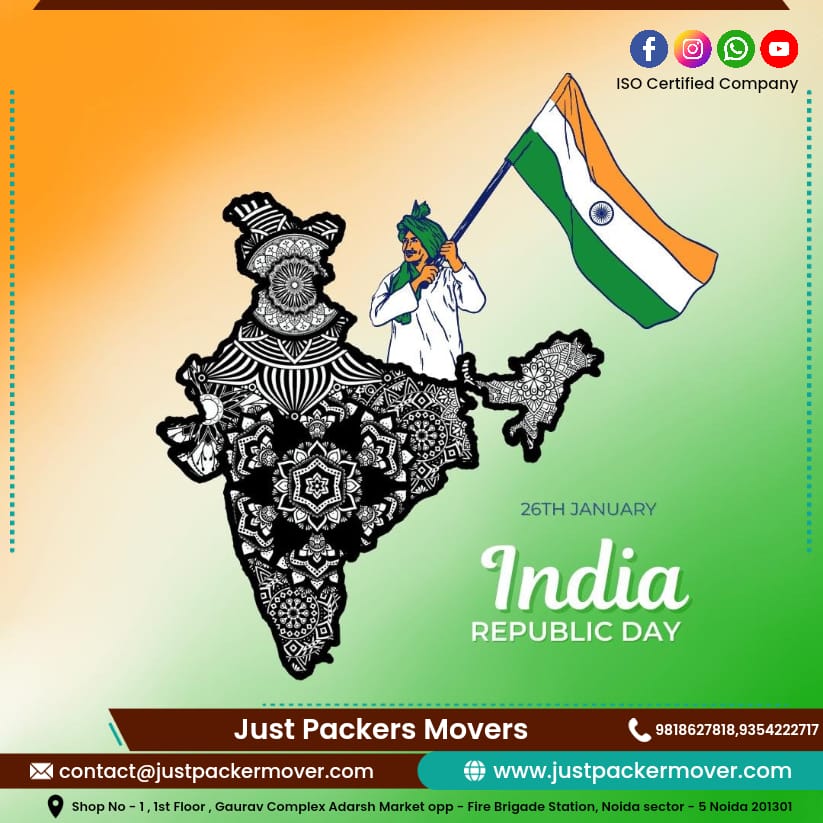PackersCompany's tweet photo. Just packers movers and transport company ke taraf se aap sabhi ko Republic day ki hardik badhai https://t.co/5iBW3CTSIX