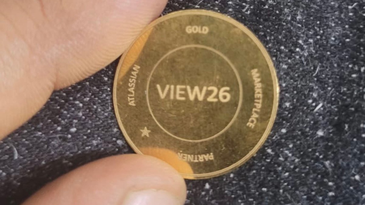 VIEW26bot's tweet photo. We are thrilled to announce that @VIEW26 has achieved the prestigious status of Gold Marketplace Partner. We couldn't have done it without the support of our valued customers, partners, and the team at @atlassian
#AtlassianCreator #SuccessTogether #view26 #thankyou https://t.co/yGTe3mCHtT