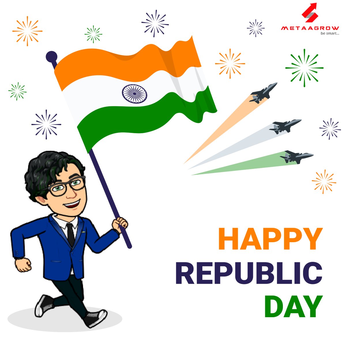 Happy 74th Republic Day, India!
.
.
.
#HappyRepulicDay #Metaagrow #cloud9basedsoftware #MaintenanceSoftware #DigitalChecklist #CloudBasedSoftware #OperationsManagementSoftware #republicday2023 #republicdayindia #ConstitutionDay #74thRepublicDayOfIndia #JaiHind