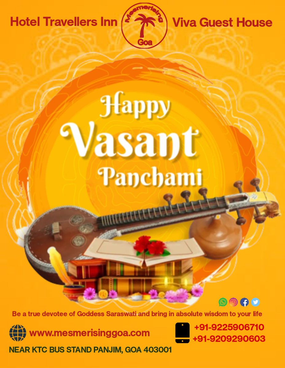 mesmerisinggoa's tweet photo. #hotel #hotelroom #goa #goabeach #panjim #bestroom #donapaulabeach 🏝 #HappyVasantPanchami https://t.co/LA0dW9PRix