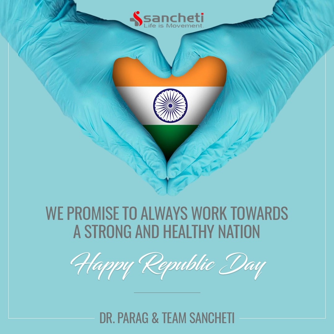 As we celebrate the 74th Republic Day, we at Sancheti Hospital promise to take care of our nation’s health and work towards a better India together!

We wish you all a very #HappyRepublicDay

#KneeExpert #OrthopaedicSurgeon #Chairman #SanchetiHospital #RepublicDay