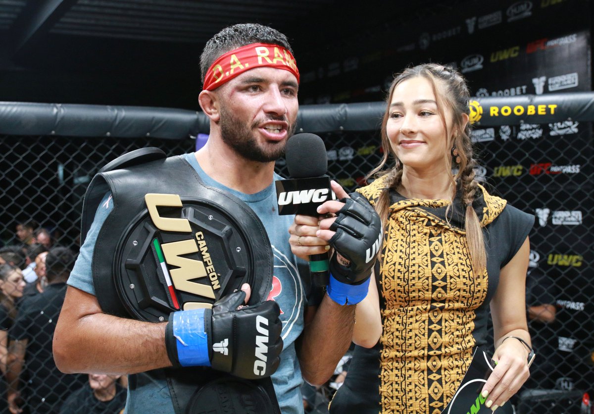 El Campeonato Ligero de UWC estará en juego en la función del aniversario 14 de la compañía a llevarse a cabo el viernes 24 de febrero en las instalaciones de Entram Gym.
Será la primera defensa programada para Dorian Ramos (4-1-0), de Apex MMA.