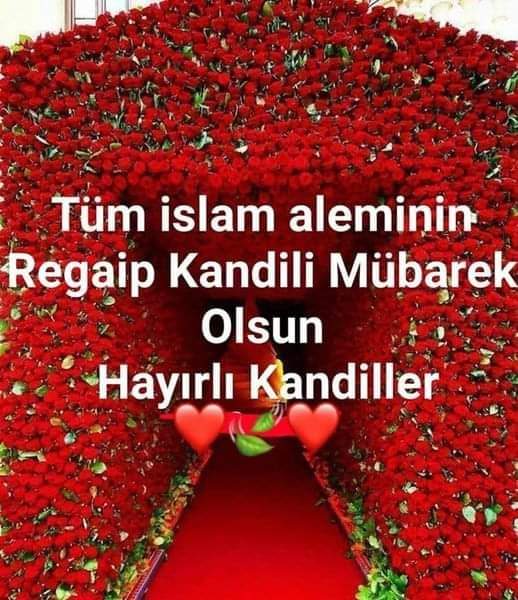 Hayırlı kandiller 🤲🇹🇷🇹🇷