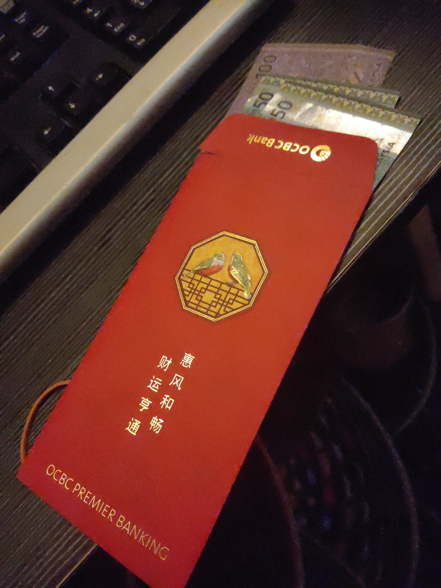 Yeahhh got AngBao from my regular client.. thanx so much sir.. Happy CNY.. hahaha i hope not to late to wish to all my chinese client HCNY