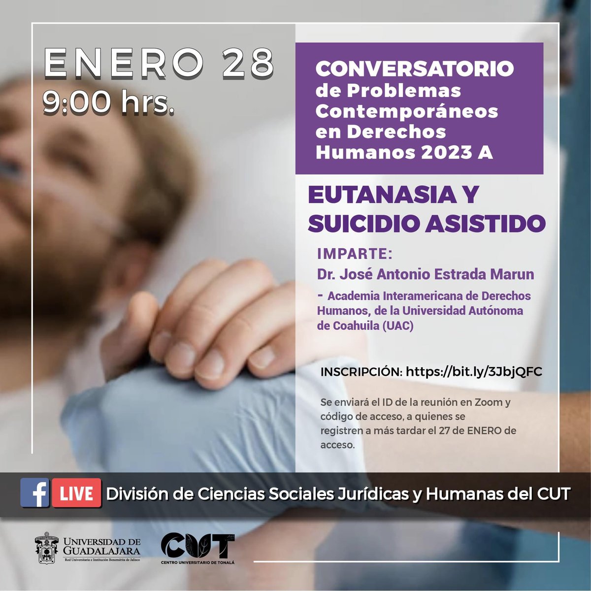 marun19's tweet photo. Nos vemos virtualmente este sábado en el CUT de la UdeG para reflexionar sobre estos delicados temas. https://t.co/mMIcKxKONN