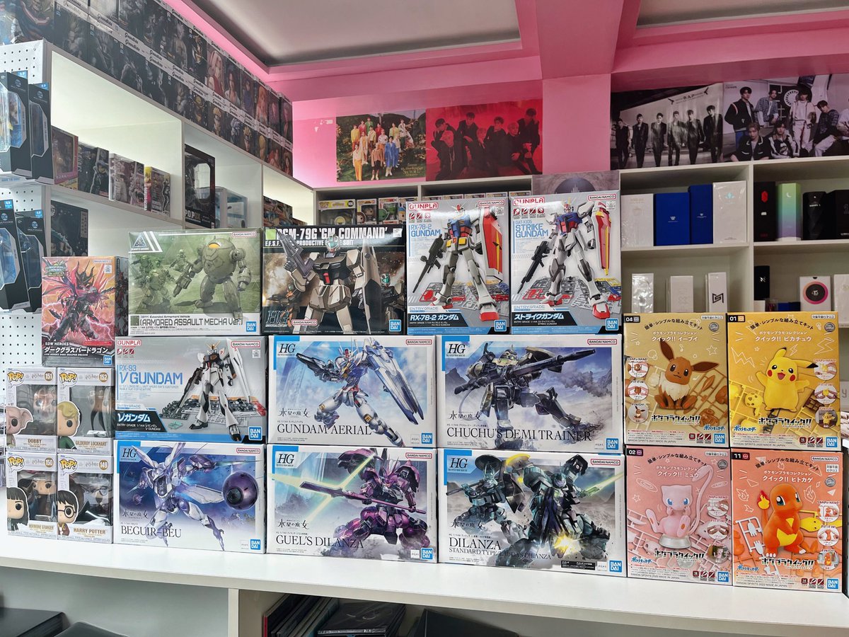 fanbasecebu's tweet photo. New arrivals‼️😍😍😍

💥Gundam
💥 Harry Potter
💥 Pokemon 

#FanBaseCafeandStore #Bandai #Gundam #Gunpla #Funko #HarryPotter #Pokemon https://t.co/c5EoJ3Ig0O