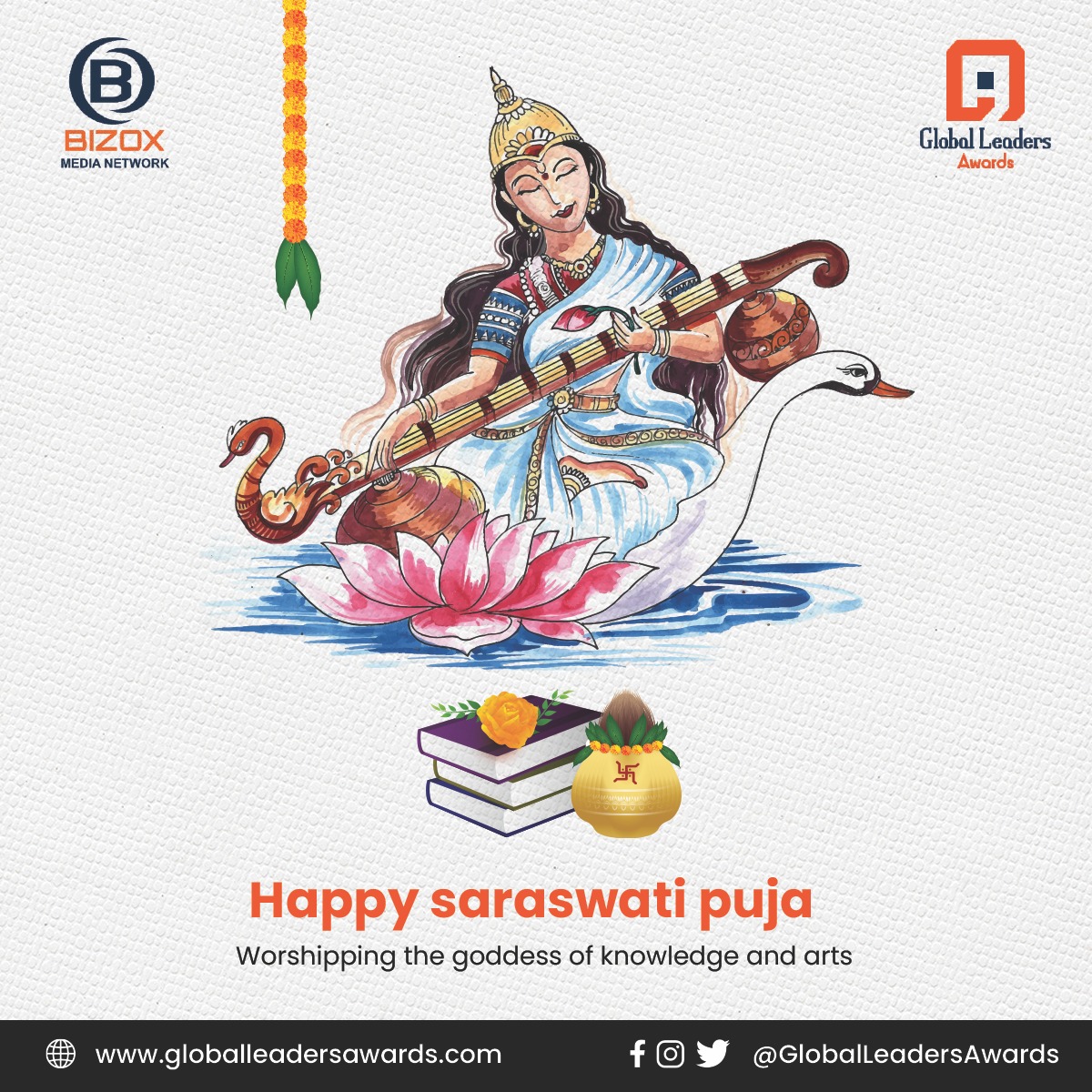 BizoxMedia's tweet photo. Wishing you and your loving family the best of health and happiness, success, and prosperity on this auspicious occasion of Basant Panchami. May the festival bring peace and progress in your life. 𝐇𝐚𝐩𝐩𝐲 𝐁𝐚𝐬𝐚𝐧𝐭 𝐏𝐚𝐧𝐜𝐡𝐚𝐦𝐢!

#BasantPanchami  #saraswatipuja2023 https://t.co/Bb5vSfOeHe