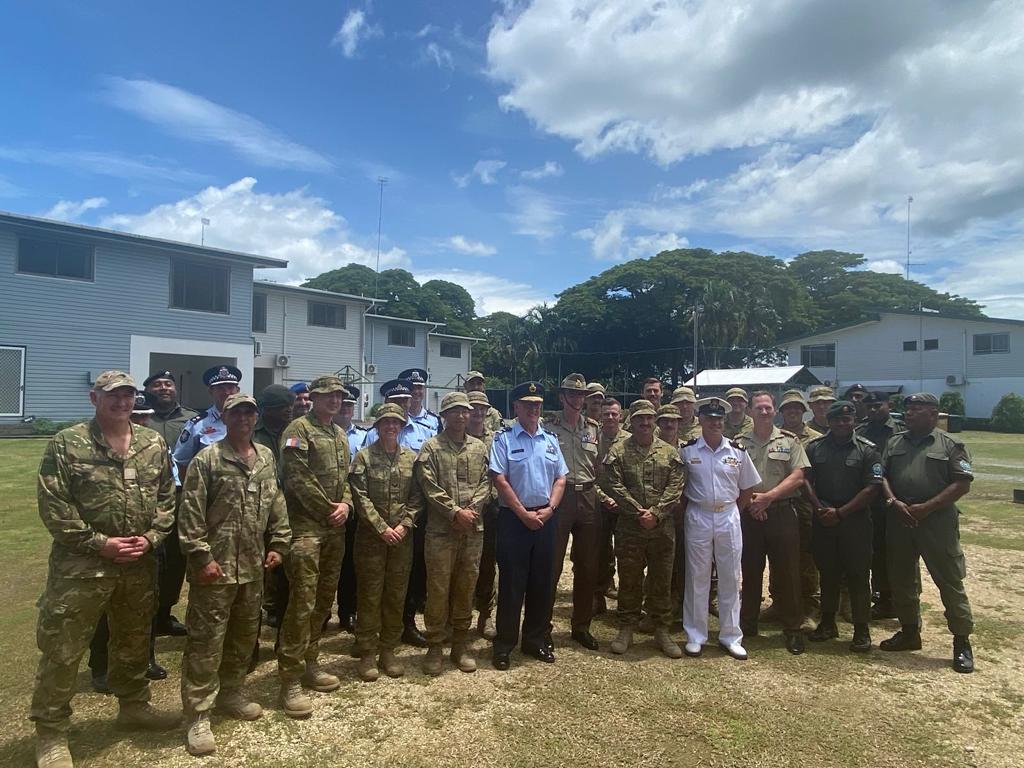 Thank you for the warm welcome New Caledonia, Vanuatu and the Solomon Islands!

With <a href="/CDF_Aust/">Admiral David Johnston</a>, we had great discussions about working together with our Pacific partners on their priorities to build a more secure, stable, and resilient Pacific.