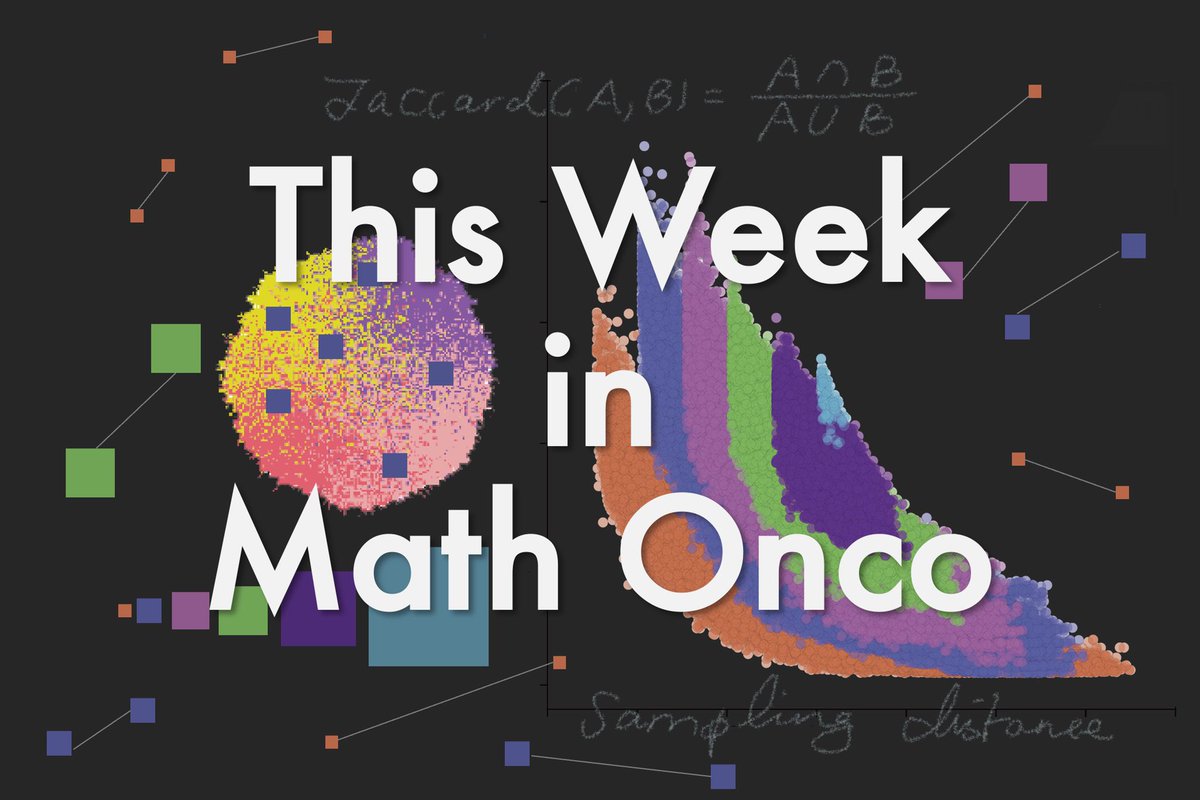 mathoncbro's tweet photo. This week in #MathOnco 240
-cell shape
-optimal control
-evolutionary tumor boards
-agent-based models

Art: @oceanlee2008, @huang_weini

Sign up here:
https://t.co/RASvJNhauC https://t.co/RQ5EgmQAqg